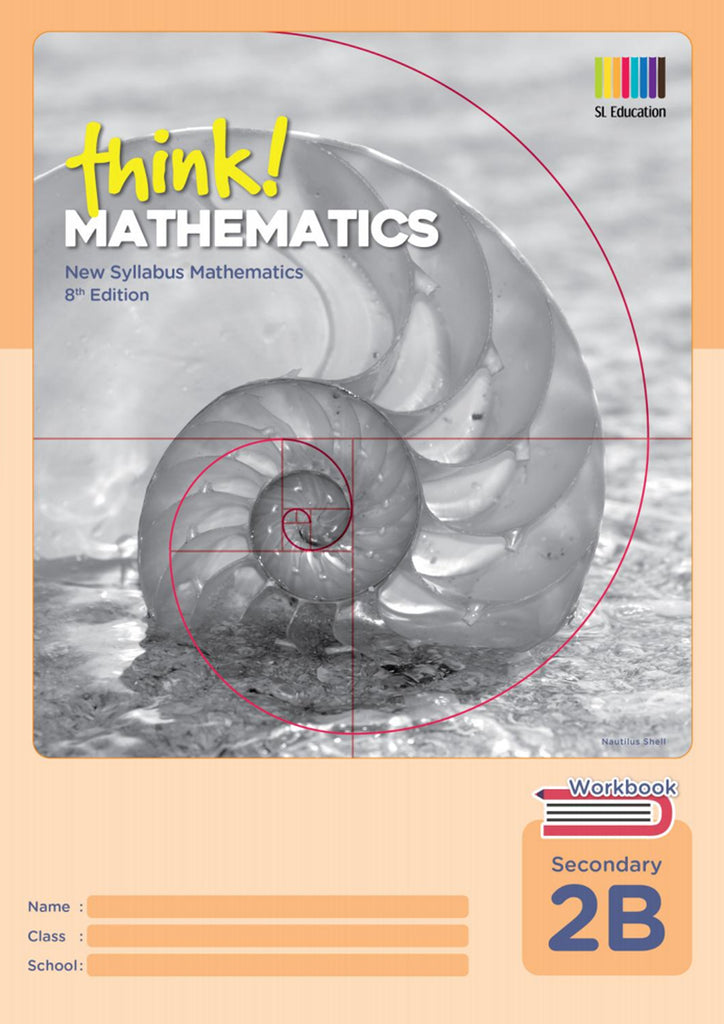 Full Set of Think Mathematics Secondary 2A and 2B Textbooks bundled wi ...