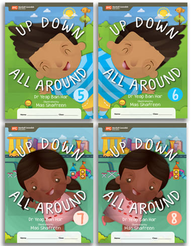Up Down All Around (Books 5 to 8) Recommended for 5 to 6 years old